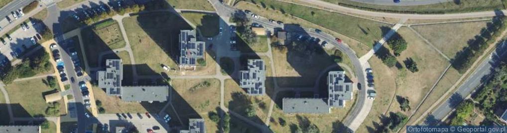 Zdjęcie satelitarne Śniadeckich ul.