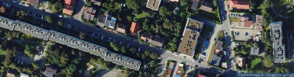Zdjęcie satelitarne Snycerska ul.