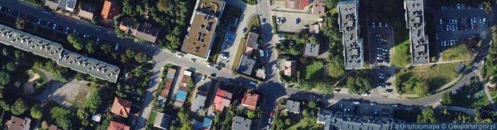 Zdjęcie satelitarne Snycerska ul.