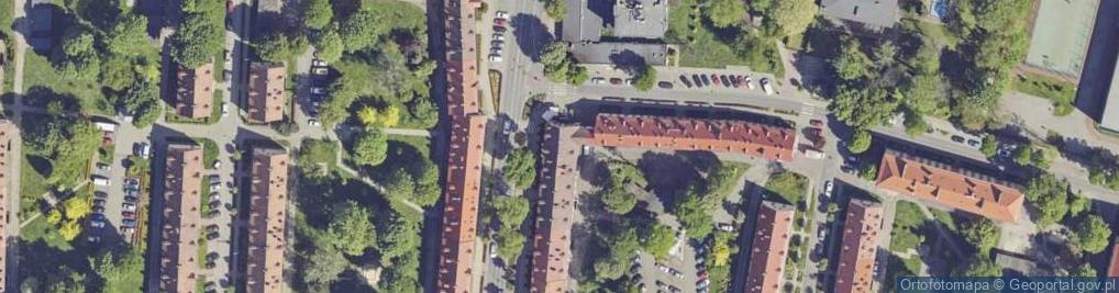 Zdjęcie satelitarne Śniadeckiego Jędrzeja ul.