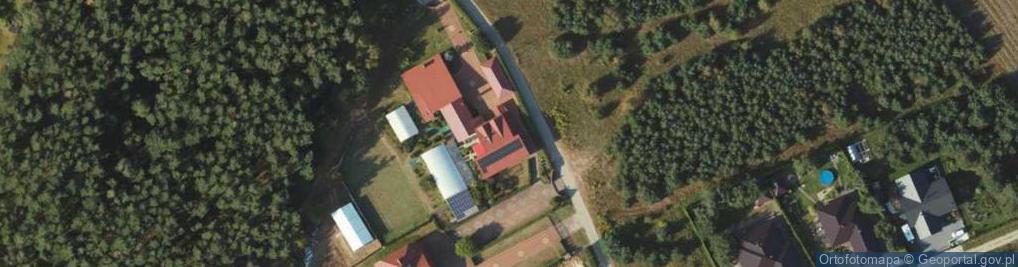 Zdjęcie satelitarne Sosnowe Wzgórza ul.