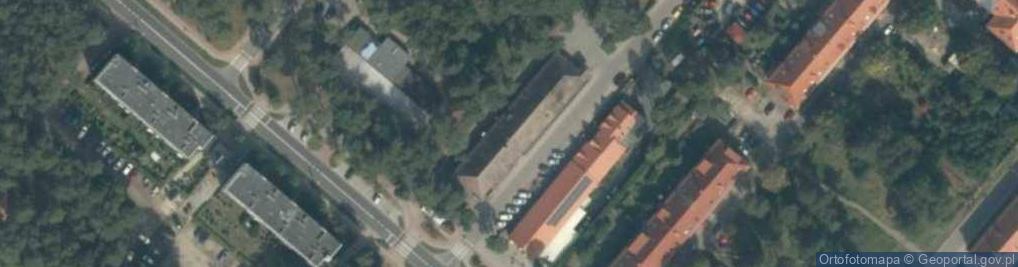 Zdjęcie satelitarne Sosnowa ul.
