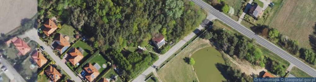 Zdjęcie satelitarne Sosnowa ul.