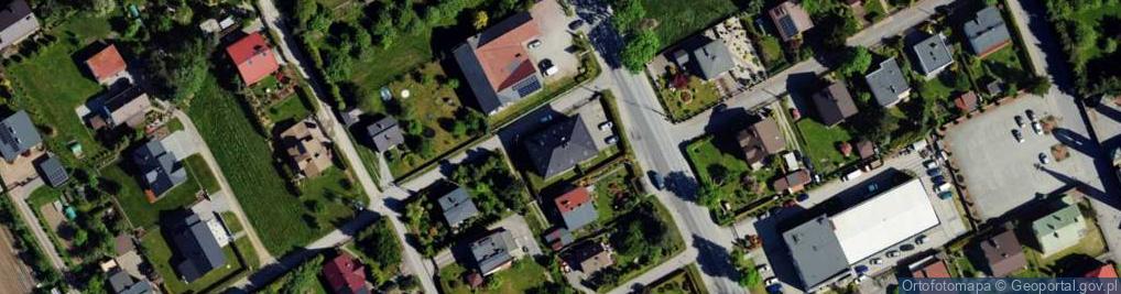 Zdjęcie satelitarne Sosnowa ul.