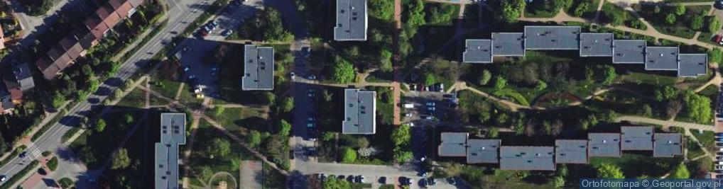 Zdjęcie satelitarne Sosabowskiego Stanisława Franciszka, gen. ul.