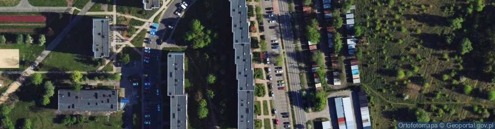 Zdjęcie satelitarne Sosabowskiego Stanisława Franciszka, gen. ul.