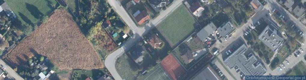 Zdjęcie satelitarne Sokołów ul.