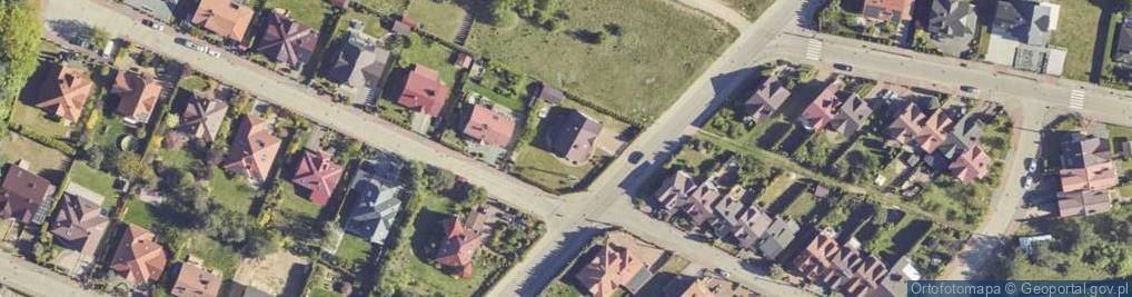 Zdjęcie satelitarne Sosnowa ul.