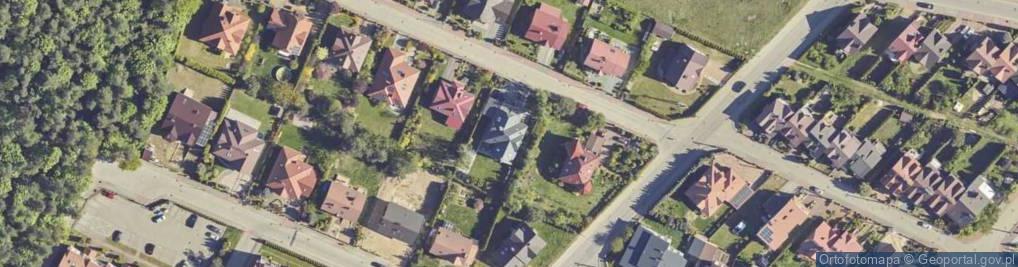 Zdjęcie satelitarne Sosnowa ul.