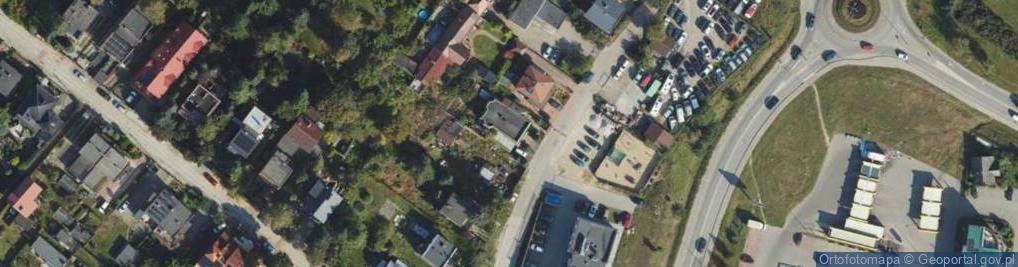 Zdjęcie satelitarne Sopocka ul.