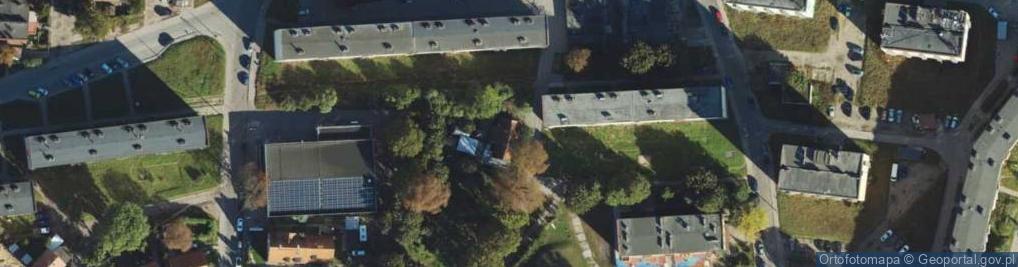 Zdjęcie satelitarne Sokola ul.