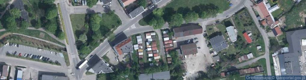 Zdjęcie satelitarne Sosnowiecka ul.