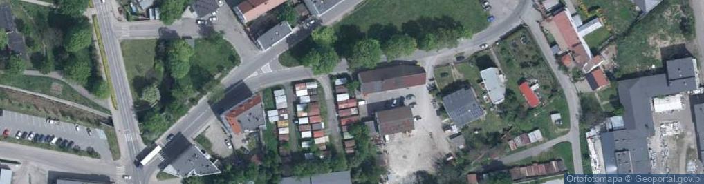 Zdjęcie satelitarne Sosnowiecka ul.