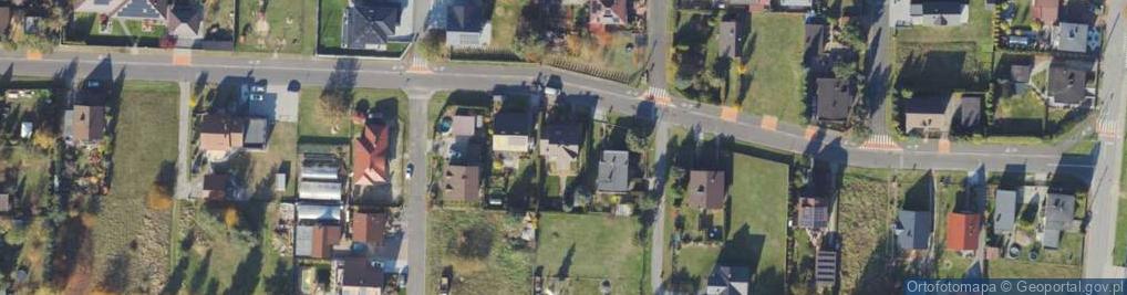 Zdjęcie satelitarne Sosnowa ul.