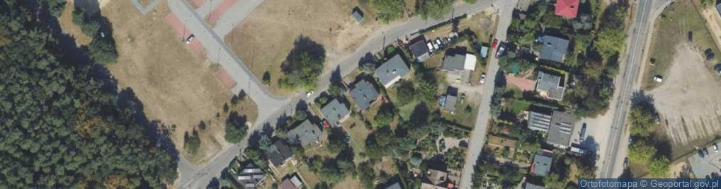 Zdjęcie satelitarne Sosnowa ul.