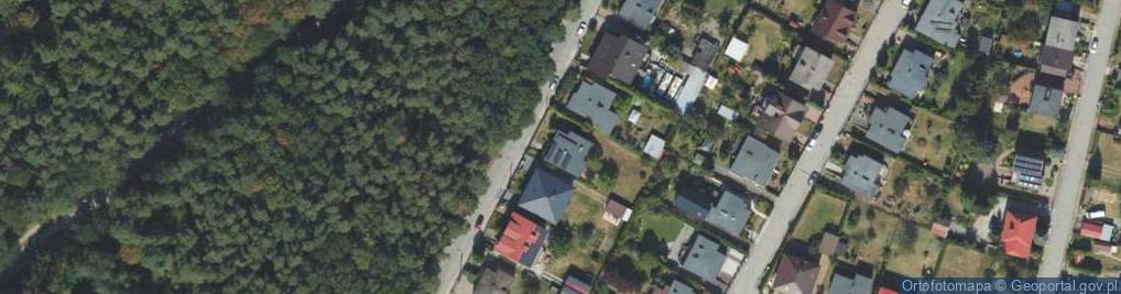 Zdjęcie satelitarne Sosnowa ul.