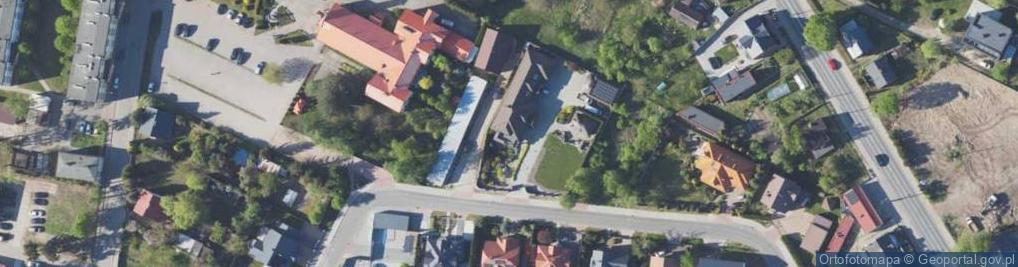 Zdjęcie satelitarne Sosnowa ul.
