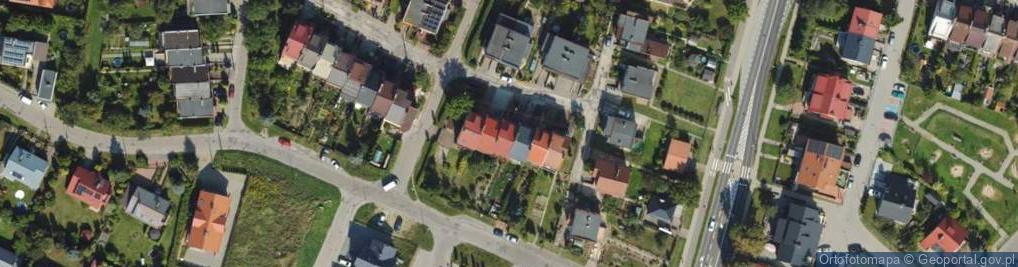 Zdjęcie satelitarne Solskiego Ludwika ul.