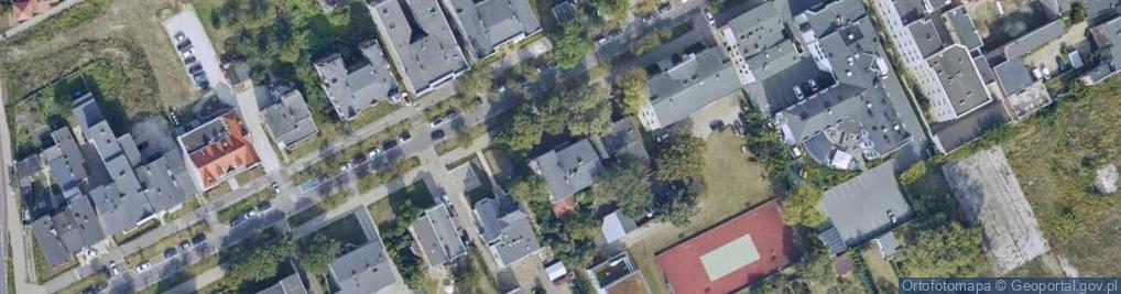 Zdjęcie satelitarne Solankowa ul.
