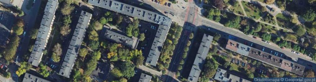 Zdjęcie satelitarne Sokolska ul.