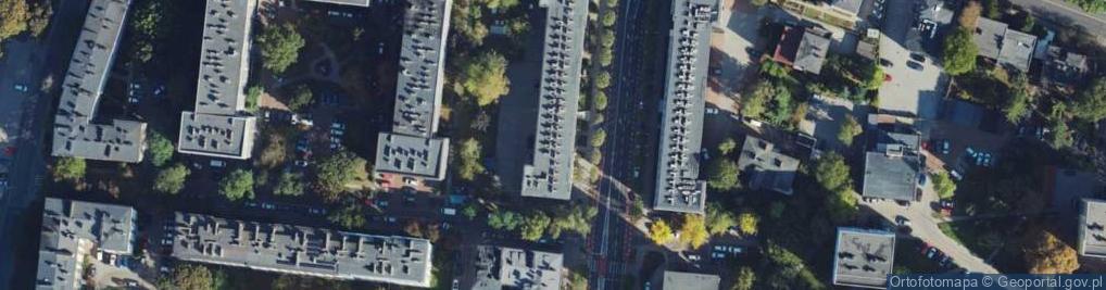Zdjęcie satelitarne Sokolska ul.