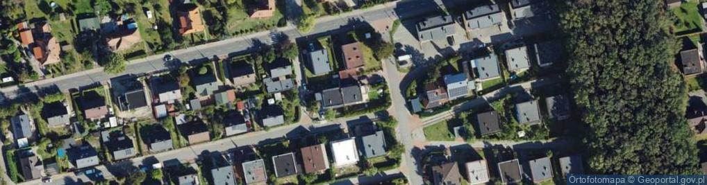 Zdjęcie satelitarne Sosnowa ul.