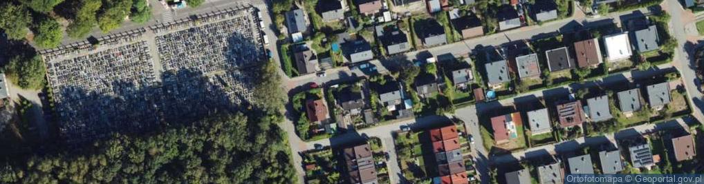 Zdjęcie satelitarne Sosnowa ul.