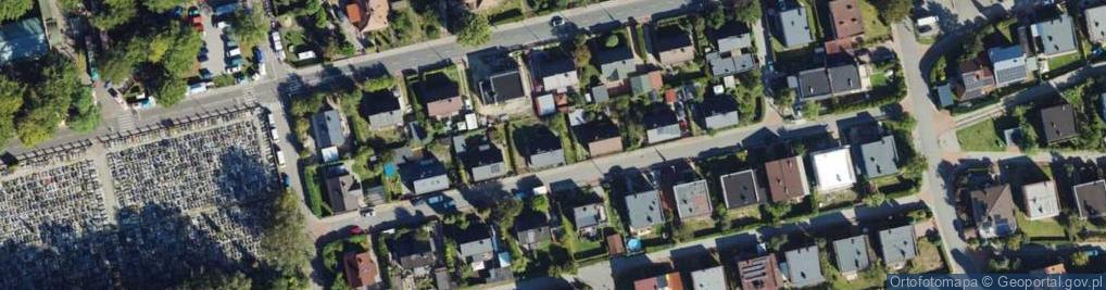 Zdjęcie satelitarne Sosnowa ul.