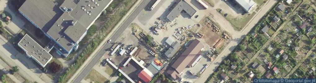 Zdjęcie satelitarne Sosnowa ul.