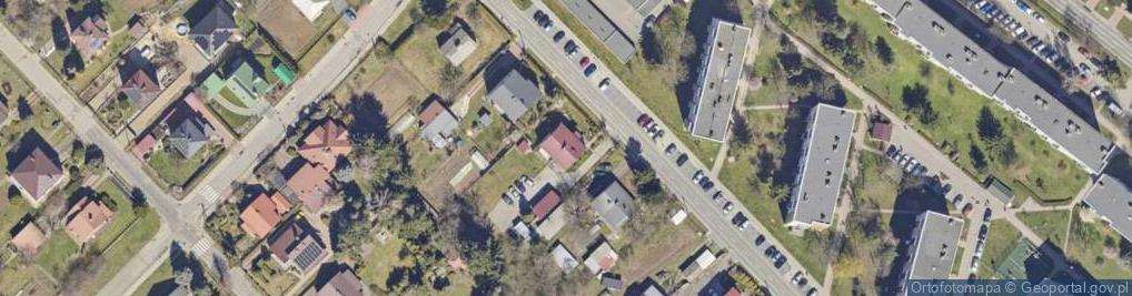 Zdjęcie satelitarne Sobieskiego ul.