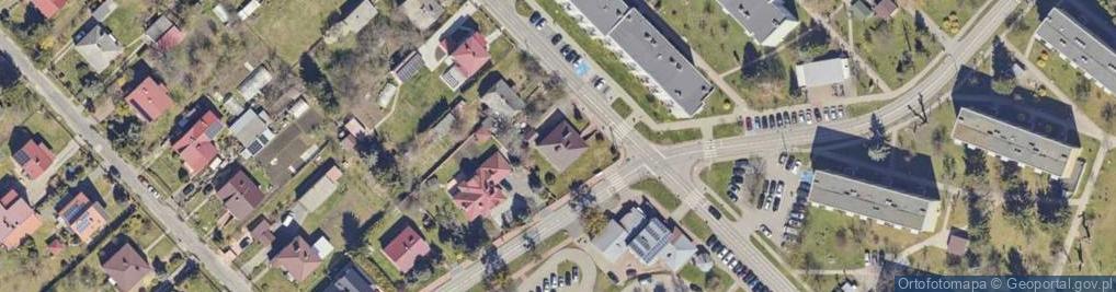 Zdjęcie satelitarne Sobieskiego ul.