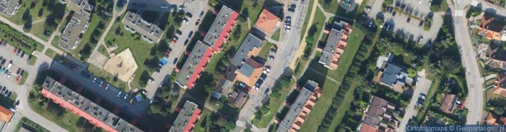 Zdjęcie satelitarne Sokola ul.