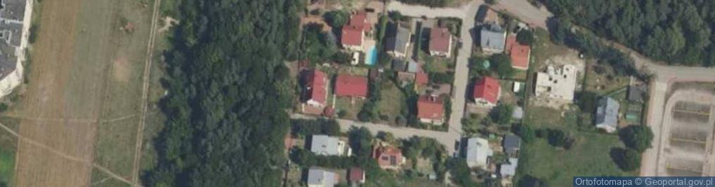 Zdjęcie satelitarne Sosnowa ul.