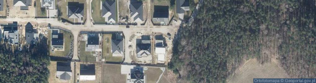 Zdjęcie satelitarne Sosnowe Wzgórze ul.
