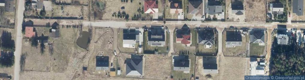 Zdjęcie satelitarne Sosnowe Wzgórze ul.