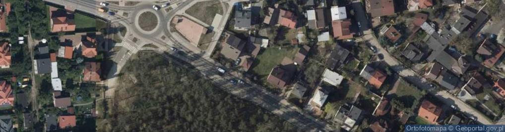 Zdjęcie satelitarne Sosnowa ul.