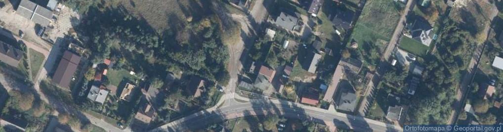 Zdjęcie satelitarne Sosnowa ul.