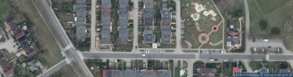 Zdjęcie satelitarne Sosnowa ul.