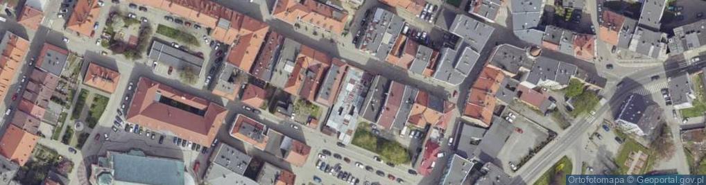 Zdjęcie satelitarne Sobieskiego ul.