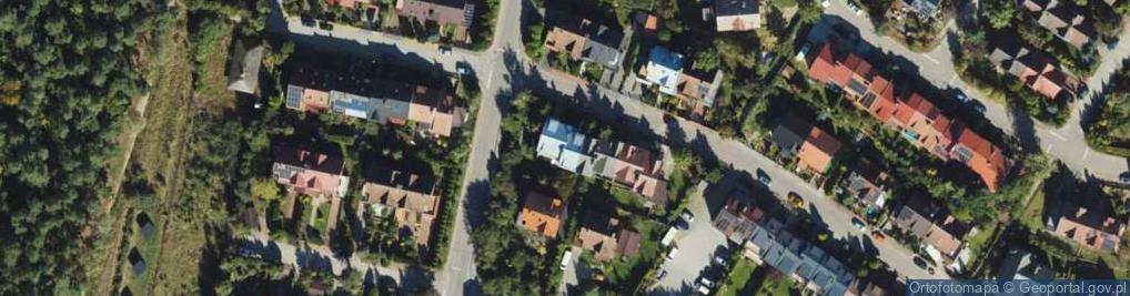 Zdjęcie satelitarne Sosnowa ul.