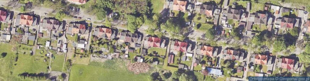 Zdjęcie satelitarne Sobieskiego ul.