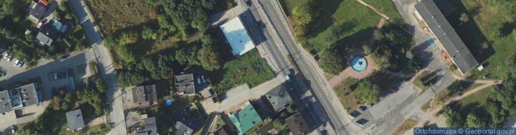 Zdjęcie satelitarne Sobieskiego ul.