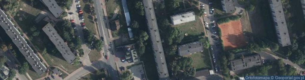 Zdjęcie satelitarne Sokołowska ul.
