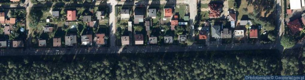 Zdjęcie satelitarne Sosnowa ul.