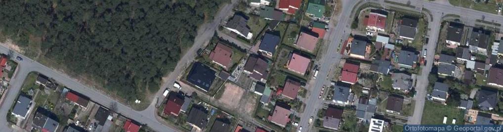 Zdjęcie satelitarne Sosnowa ul.