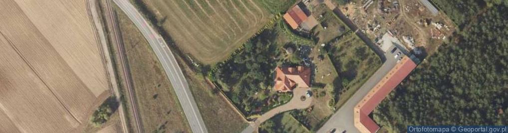 Zdjęcie satelitarne Sosnowa ul.