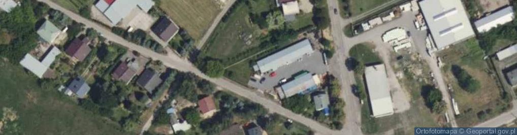 Zdjęcie satelitarne Sobienie-Jeziory ul.