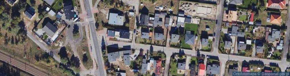 Zdjęcie satelitarne Sosnowa ul.