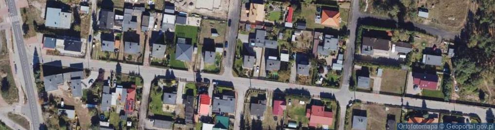 Zdjęcie satelitarne Sosnowa ul.