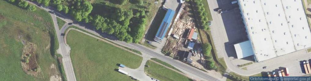 Zdjęcie satelitarne Sokolska ul.
